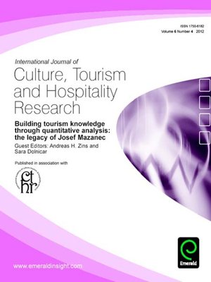 cover image of International Journal of Culture, Tourism and Hospitality Research, Volume 6, Issue 4